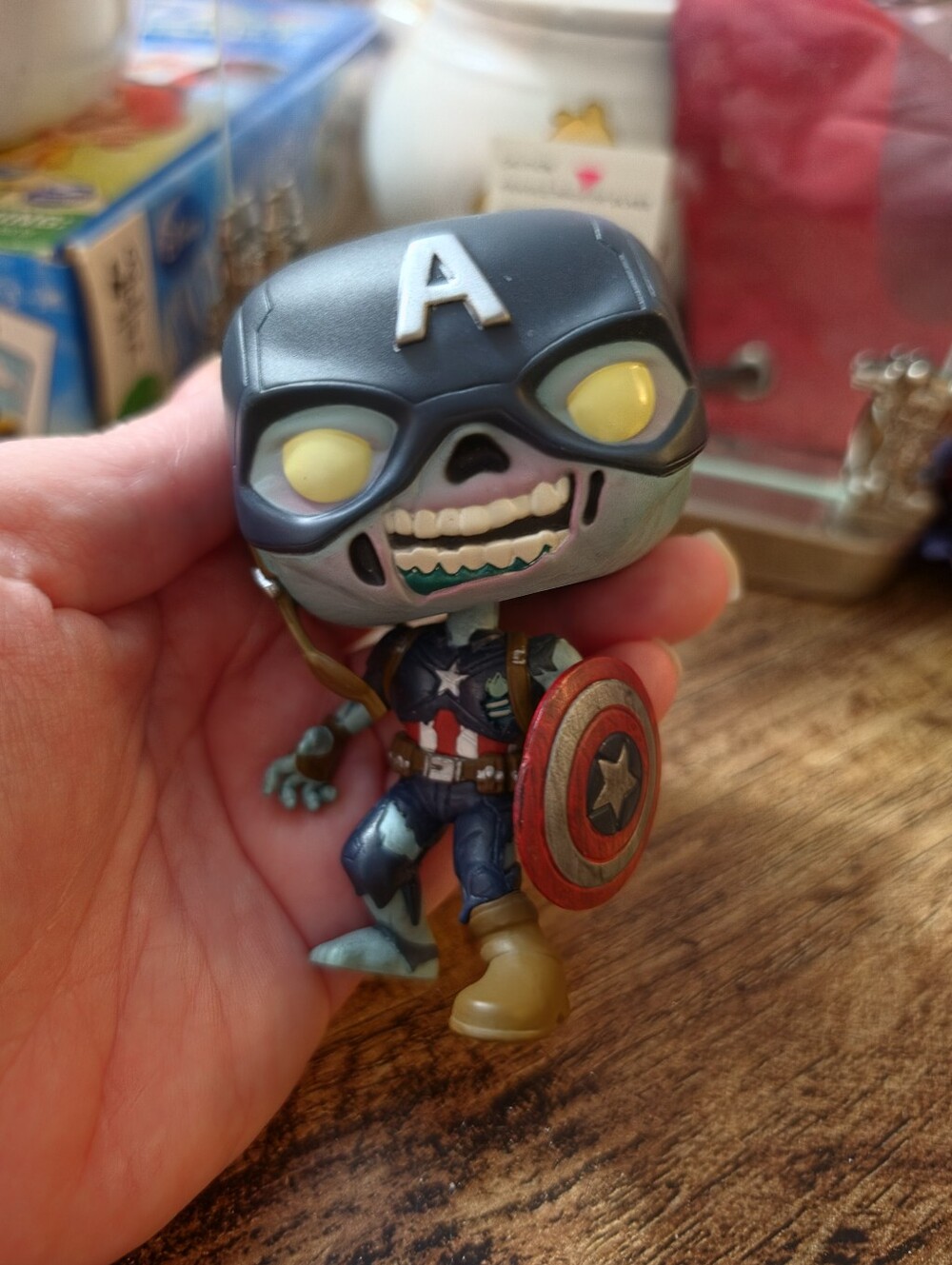 Marvel Zombie Captain America Funko Pop